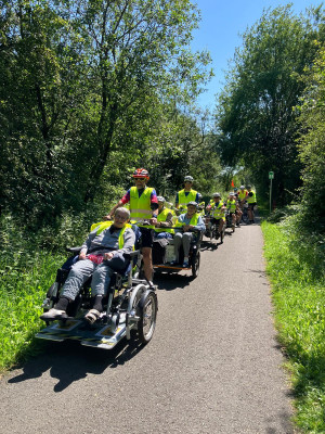 Image 2024 : La Rustine s'investit dans Vélo Evasion